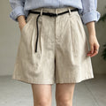 Andie Statement Shorts With Belt