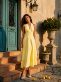 Aviva Halterneck Maxi Dress