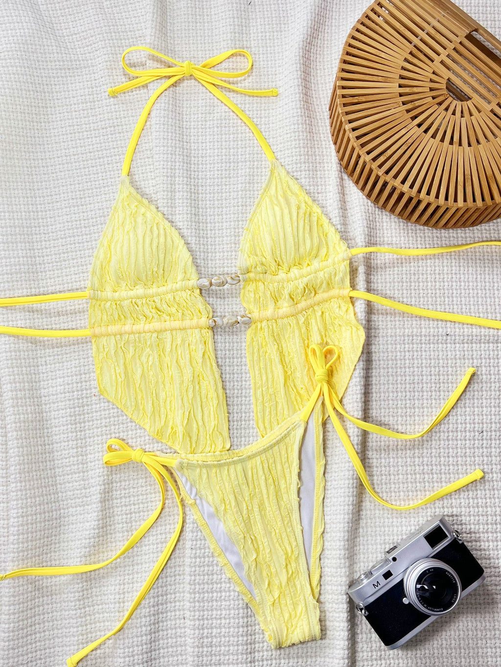 Cala 2 Pcs Backless Bikini Swimsuit