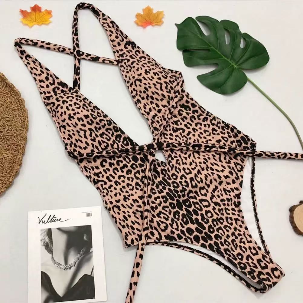 Dorada 1Pc Leopard Printed Swimsuit