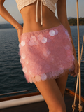 Frankie Sequin Mini Skirt