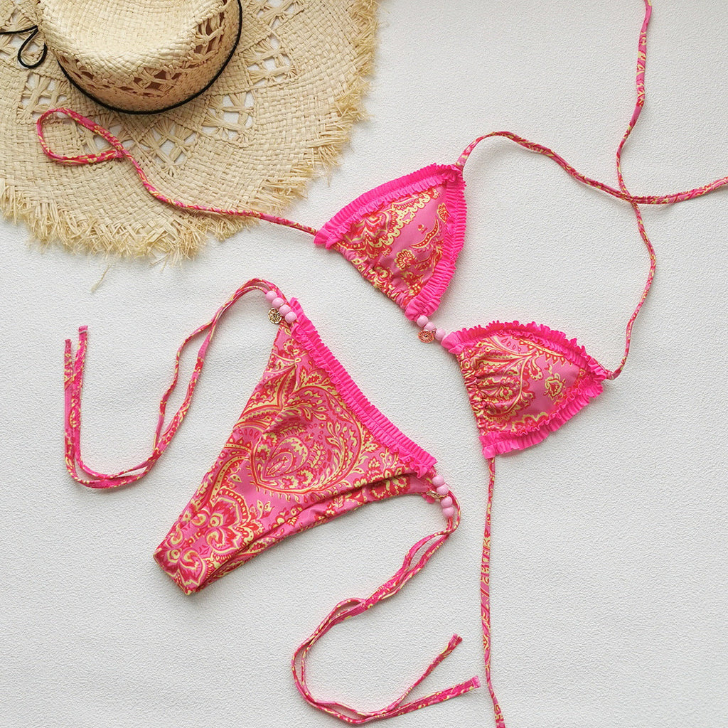 Halia 2Pcs Printed Bikini Swimsuit