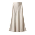 Hilma Satin Midi Skirt