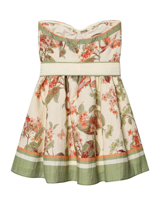 Isha Tube Mini Dress With Belt