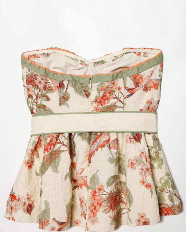 Isha Tube Mini Dress With Belt