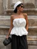 Olio Off Shoulder Balloon Top