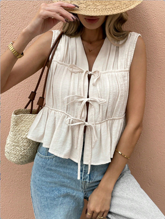 Romilly Knot Layered Top